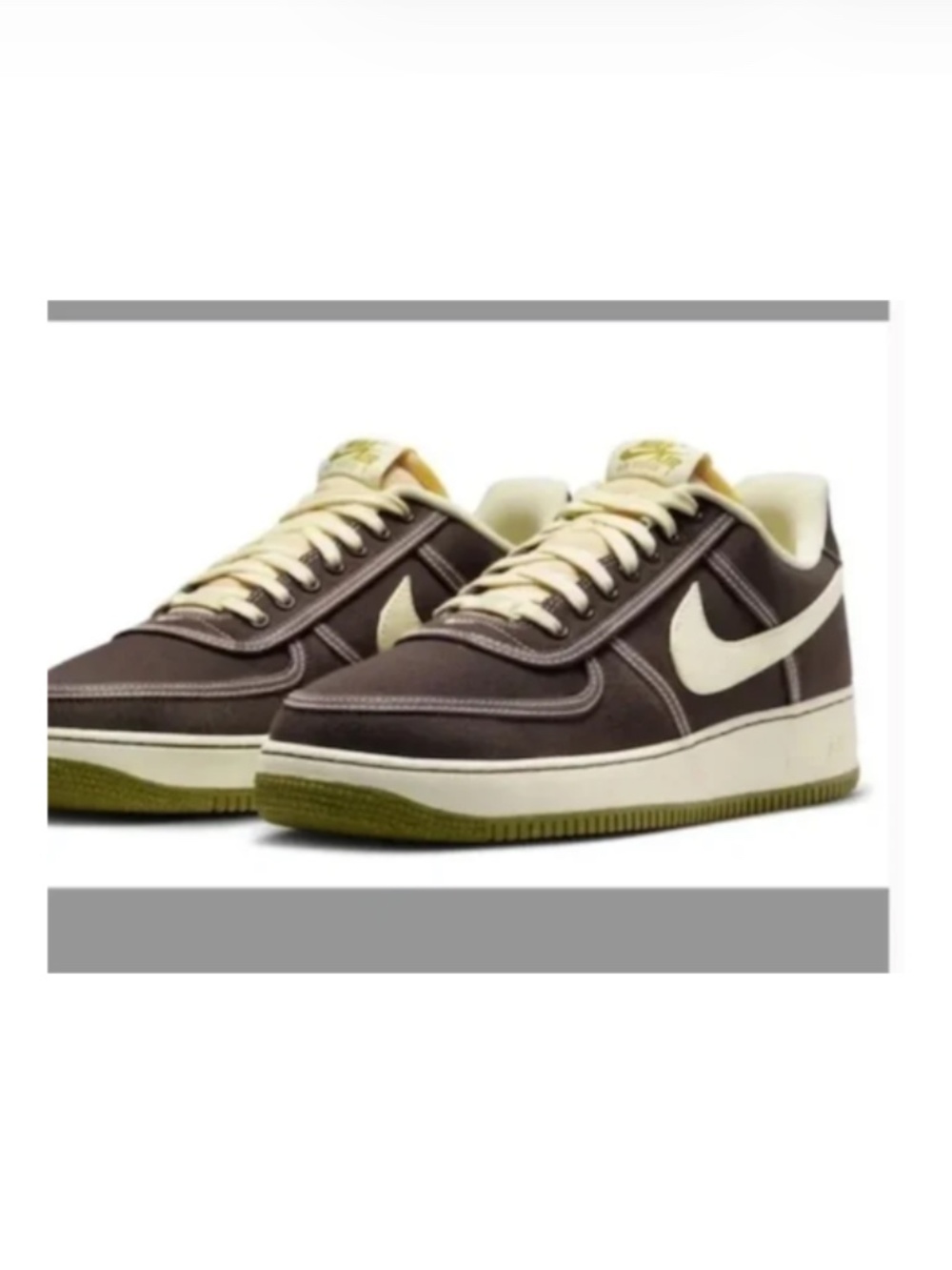 Brand New Nike Air Force 1 Low Baroque Brown (Size 7 women)